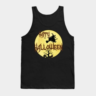 Happy Halloween design Tank Top